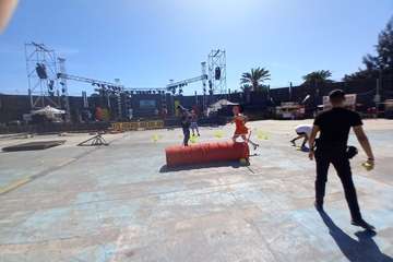 Carrera de Tacones del Carnaval de Telde 2023/TA e Ildefonso Rodríguez.